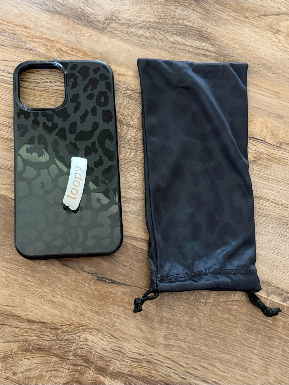 iPhone 12 Pro Max Loopy Midnight Leopard Phone Case